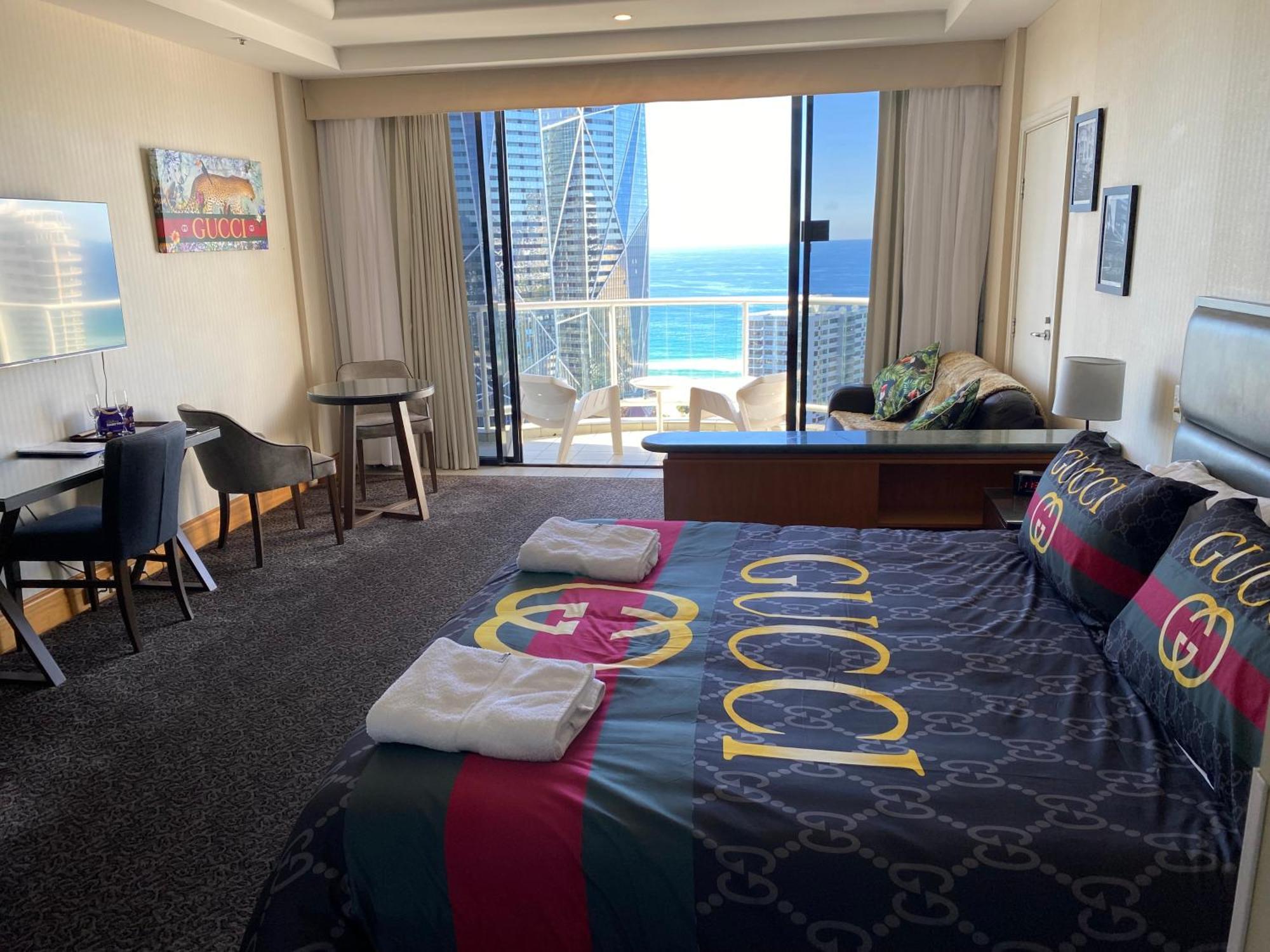 Luxury Privately Owned Ocean View Studio Apartments At O4Ks Gold Tower Gold Coast Exterior photo